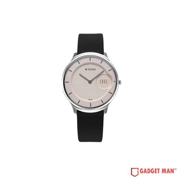 Titan Edge Murals 1843SL02 Quartz Analog Leather Strap Men’s Watch
