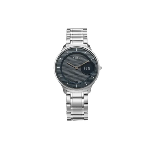Titan Edge Murals 1843SM03 Quartz Analog Stainless Steel Strap Men's Watch