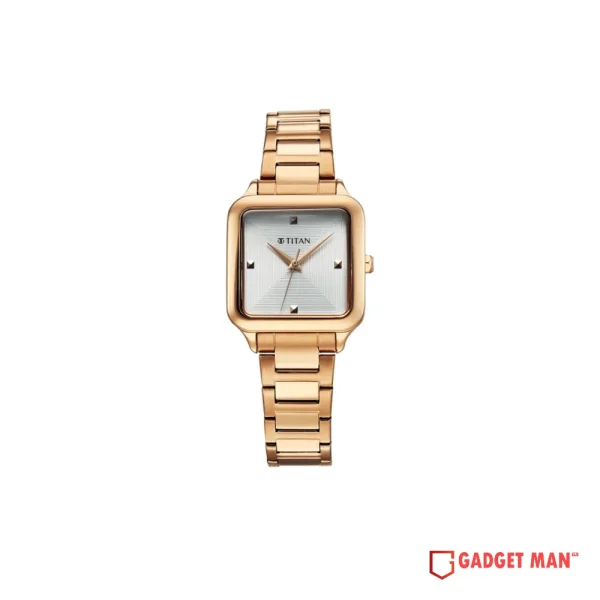 Titan Horizon 95297WM01 Quartz Analog Stainless Steel Strap Women’s Watch