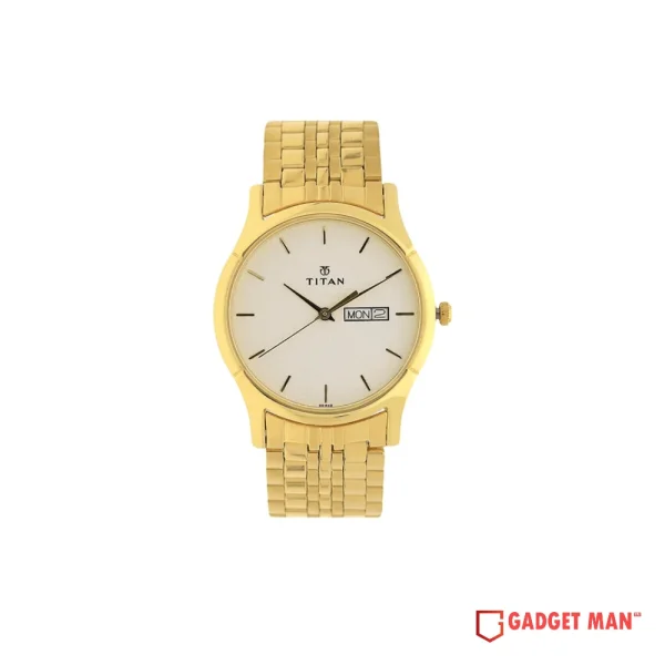 Titan Karishma 1636YM01 Analog Stainless Steel Strap Men's Watch