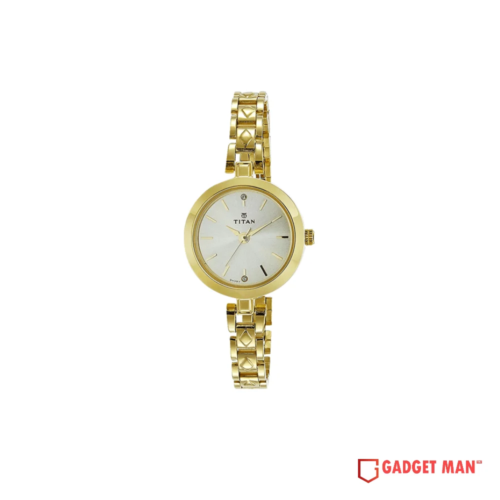 titan-karishma-2598ym01-analog-stainless-steel-women-s-watch-gadgetman Titan Karishma 2598YM01 Analog Stainless Steel Women's Watch