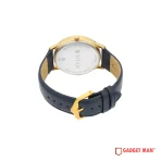 Titan Lagan 1775YL02 Quartz Analog Day Date Leather Strap Men's Watch