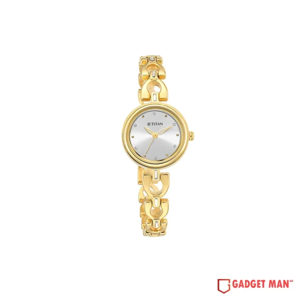 Titan Lagan 2601YM04 Quartz Analog Metal Strap Women's Watch