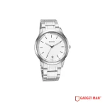 Titan Minimalist Timeless Style Quartz 1806SM03 Analog Date Stainless Steel Men's Watch