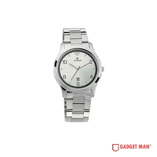 Titan Neo 1770SM01 Analog Date Stainless Steel Strap Men’s Watch