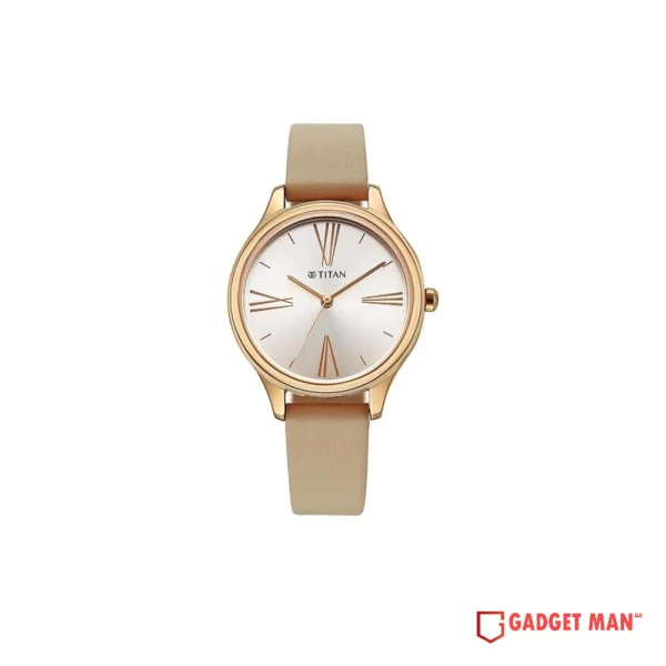 Titan Neo Quartz 2781WL03 Analog Leather Strap Women’s Watch
