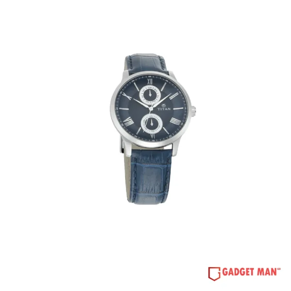 Titan On Trend 90100SL02 Leather Strap Men's Watch
