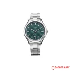 Titan Palette Of Time Quartz 10033SM03 Analog Date Stainless Steel Strap Men's Watch