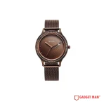 Titan Purple Glam It Up Quartz 2634QM01 Analog Date Stainless Steel Strap Women's Watch