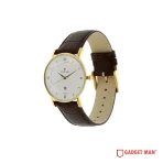 Titan Quartz 9162YL01 Analog Leather Strap Men's Watch