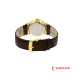 Titan Quartz 9162YL01 Analog Leather Strap Men's Watch