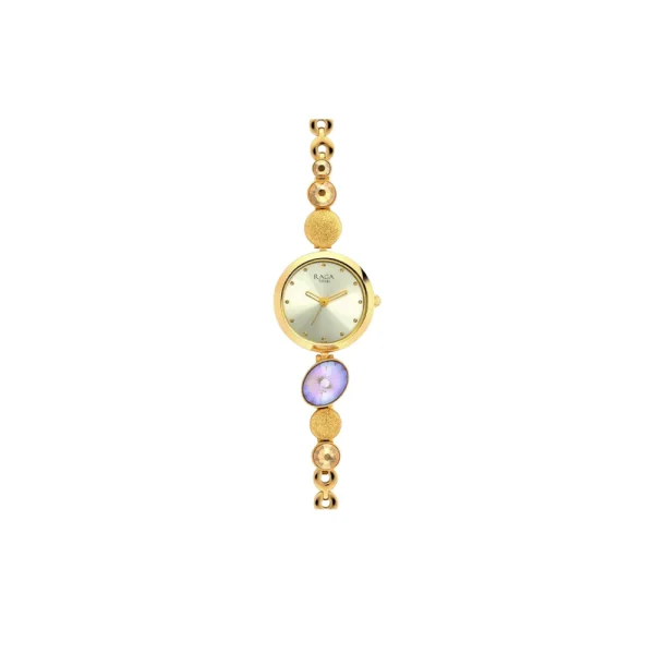Titan Raga 2606YM07 Analog Stainless Steel Strap Women's Watch