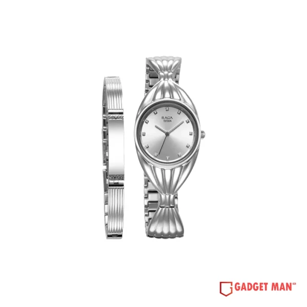 Titan Raga Memoirs 95254SM01 Quartz Analog Metal Strap Women's Watch