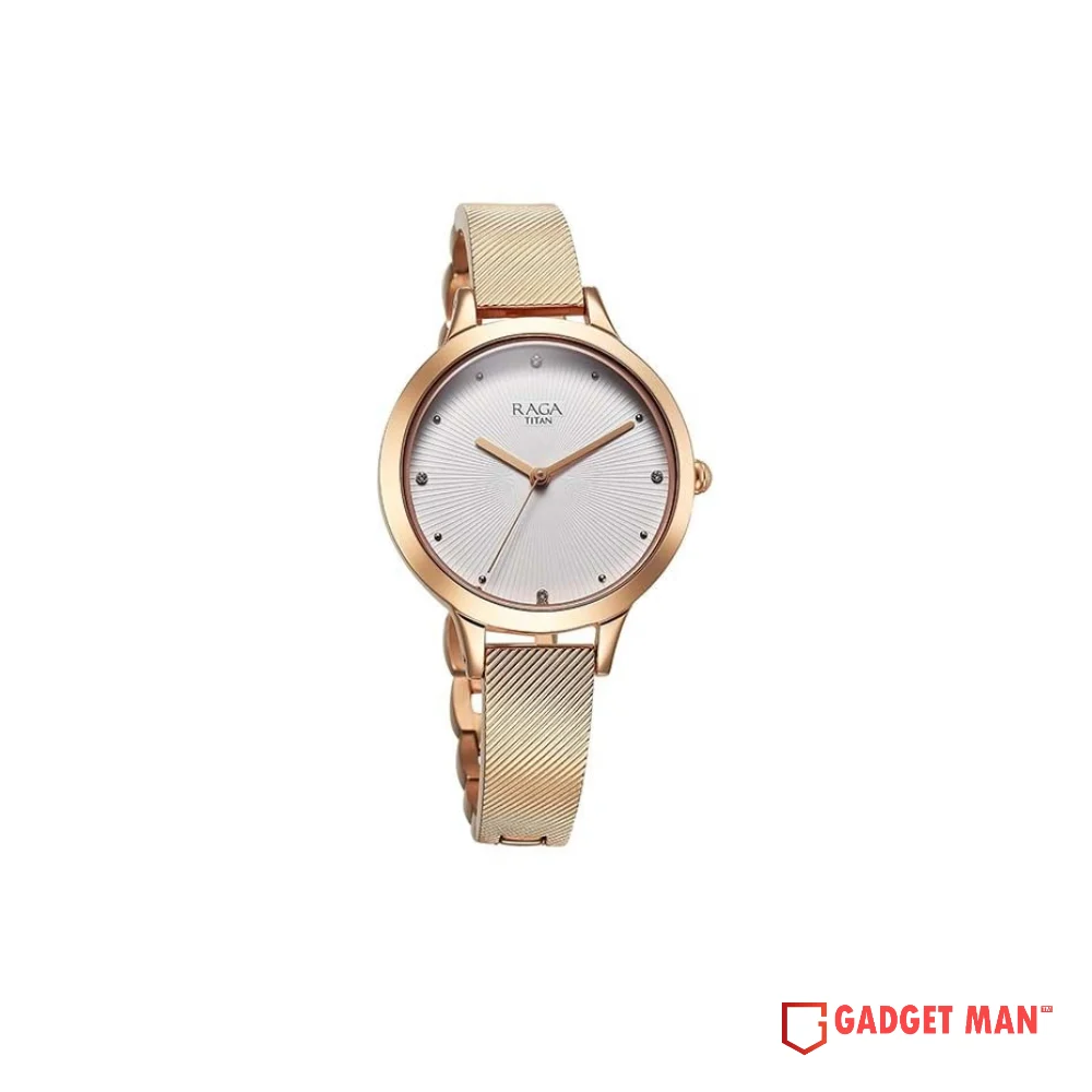 titan-raga-memoirs-quartz-2754wm01-analog-metal-strap-women-s-watch-gadgetman Titan Raga Memoirs Quartz 2754WM01 Analog Metal Strap Women's Watch