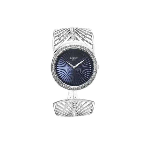 Titan Raga Silver 2.0 95221VM01 Quartz Analog Metal Strap Women's Watch