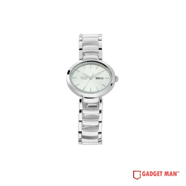 Titan Raga Viva 2620SM01 Quartz Analog Day Date Metal Strap Women's Watch