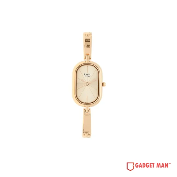 Titan Raga Viva Quartz 2577WM01 Analog Stainless Steel Women's Watch