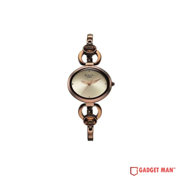 Titan Raga Viva Quartz 2621QM02 Analog Metal Strap Women's Watch