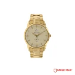 Titan Regalia Quartz 1521YM02 Analog Date Stainless Steel Strap Men's Watch