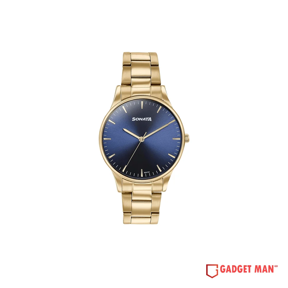 titan-sonata-quartz-77144ym01-analog-stainless-steel-strap-men-s-watch-gadgetman Titan Sonata Quartz 77144YM01 Analog Stainless Steel Strap Men’s Watch