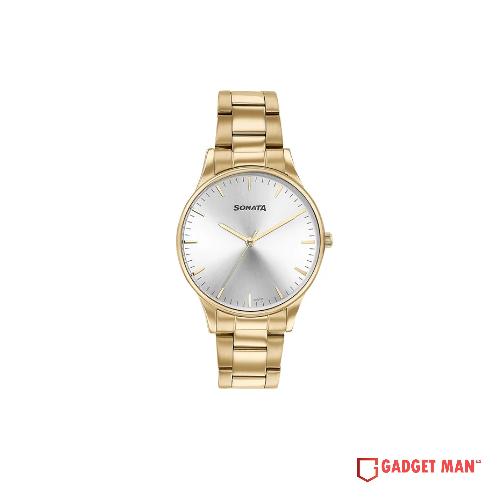 titan-sonata-quartz-77144ym02-analog-stainless-steel-strap-men-s-watch-gadgetman Titan Sonata Quartz 77144YM02 Analog Stainless Steel Strap Men’s Watch