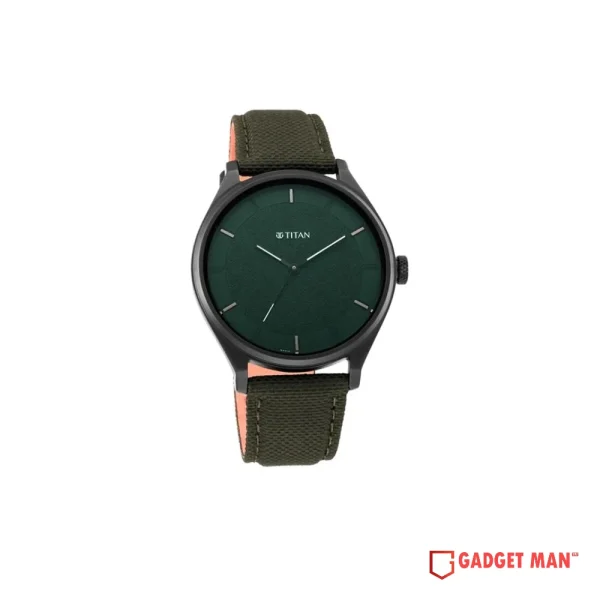 Titan Workwear 1802NL02 Leather Strap Men's Watch