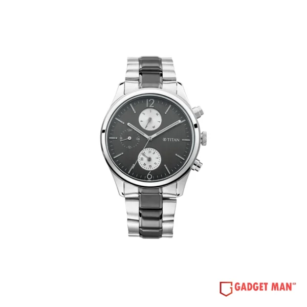 Titan Workwear 1805KM02 Metal Strap Men's Watch