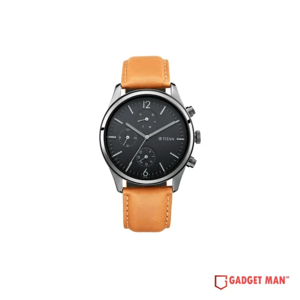 Titan Workwear 1805NL02 Leather Strap Men's Watch