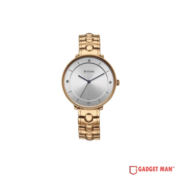 Titan Workwear 2651WM11 Quartz Analog Metal Strap Women’s Watch