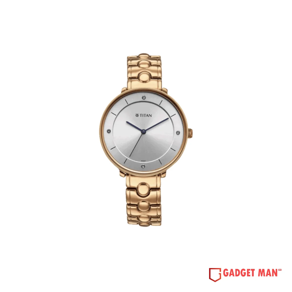 titan-workwear-2651wm11-quartz-analog-metal-strap-women-s-watch-gadgetman Titan Workwear 2651WM11 Quartz Analog Metal Strap Women’s Watch