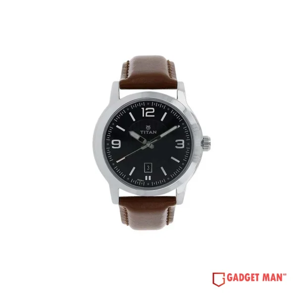 Titan Workwear Quartz 1730SL02 Analog Leather Strap Men’s Watch