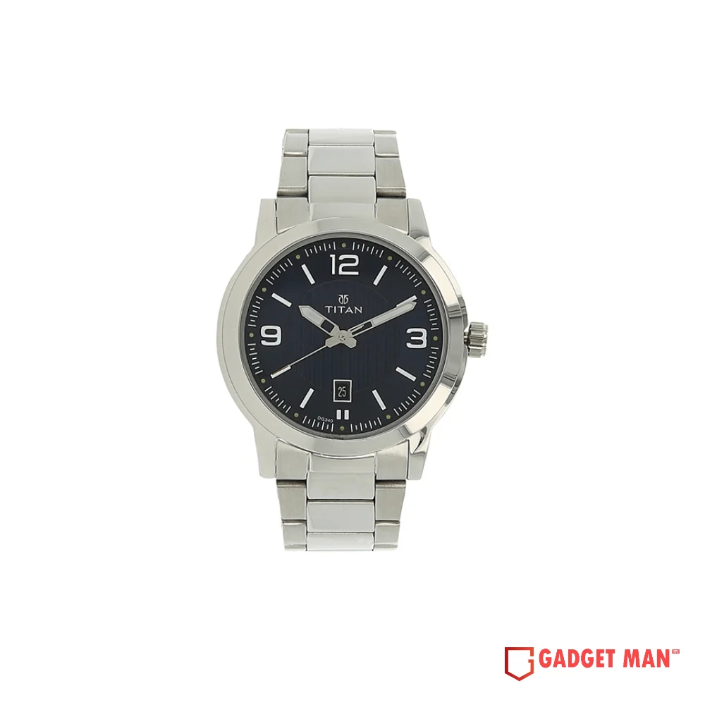 titan-workwear-quartz-1730sm03-analog-stainless-steel-strap-men-s-watch-gadgetman Titan Workwear Quartz 1730SM03 Analog Stainless Steel Strap Men's Watch