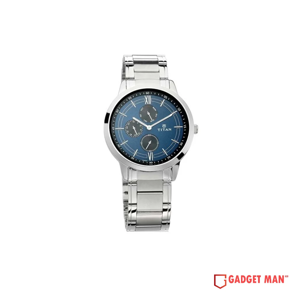 titan-workwear-quartz-1769sm01-analog-date-stainless-steel-strap-men-s-watch-gadgetman Titan Workwear Quartz 1769SM01 Analog Date Stainless Steel Strap Men’s Watch