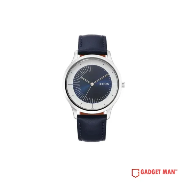 Titan Yin And Yang Quartz 1825SL04 Analog Leather Strap Men’s Watch