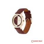 Titan Yin and Yang Quartz 1825WL04 Analog Leather Strap Men's Watch