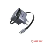 UGREEN Nexode Pro X614 65822 GaN Fast Charger Adapter With Retractable Cable - 45W