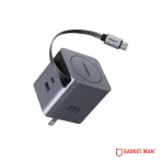 UGREEN Nexode X615 65824 GaN Fast Charger Adapter with Retractable Cable - 65W