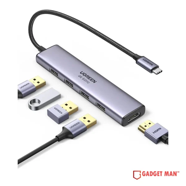 UGREEN USB C Hub 5 in 1 (4K 60Hz)
