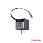 UGREEN X614 65823 GaN Charger Adapter with Retractable Cable - 45W