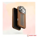 UNIQ Heldro Pro FlexGrip Mag Leatherette Case for iPhone 17 Series