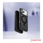 UNIQ Swivix Slim Hybrid 360 Kickstand Clear Case for iPhone 17 Series