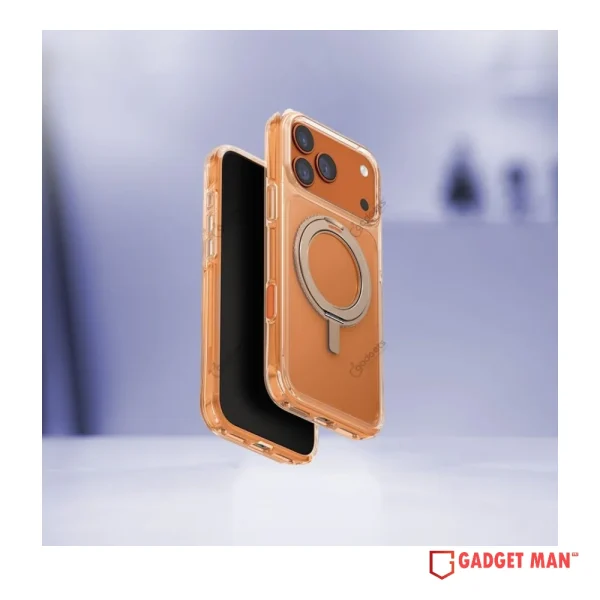 UNIQ Swivix Slim Hybrid 360 Kickstand Clear Case for iPhone 17 Series