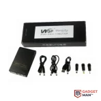 WGP Mini UPS- Router + ONU Backup up to 8 Hours (5V, 9V, 12V Output) – Black Color