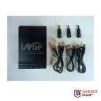 WGP Mini UPS- Router + ONU Backup up to 8 Hours (5V, 9V, 12V Output) – Black Color