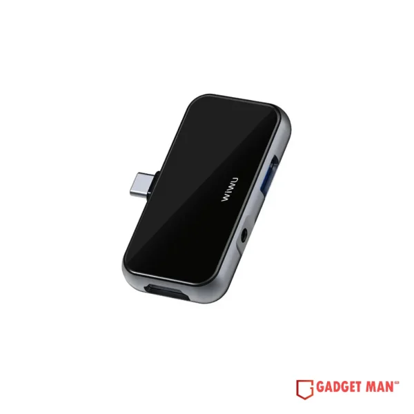 WiWU Alpha 4 in 1 USB-C Hub T5 Pro