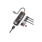 WiWU Cyber Hub 7 in 1 USB-C Multiport Adapter Dock
