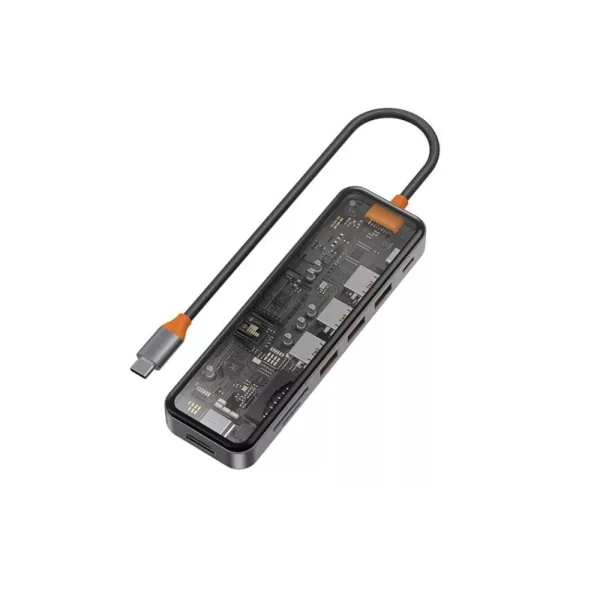 WiWU Cyber Hub 7 in 1 USB-C Multiport Adapter Dock