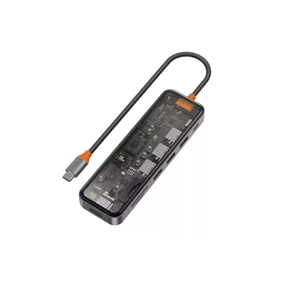 WiWU Cyber Hub 7 in 1 USB-C Multiport Adapter Dock