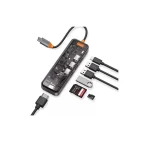 WiWU Cyber Hub 8 in 1 USB-C Multiport Adapter Dock