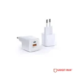 WiWU Gan Fast Charger USB-C + QC3.0 Power Adapter 33W